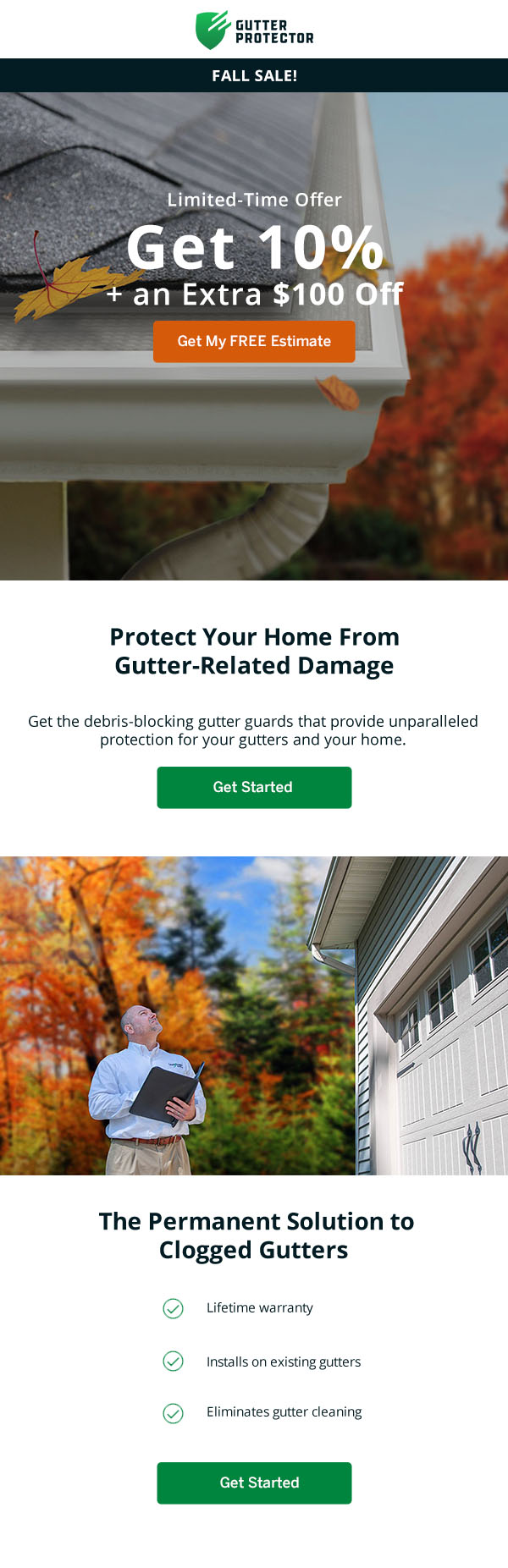 Gutter Protector | 10% Off Plus and Extra $100 Off